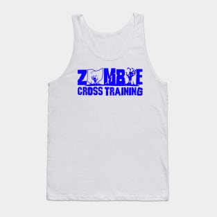 Zombie Hands Blue Tank Top